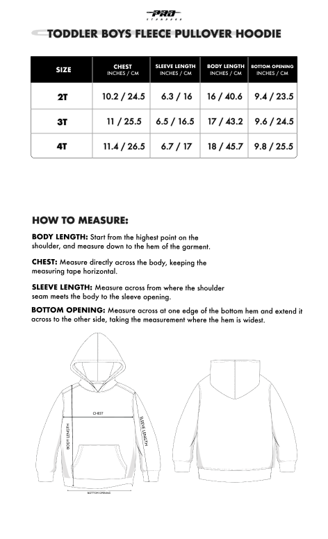 Size guide
