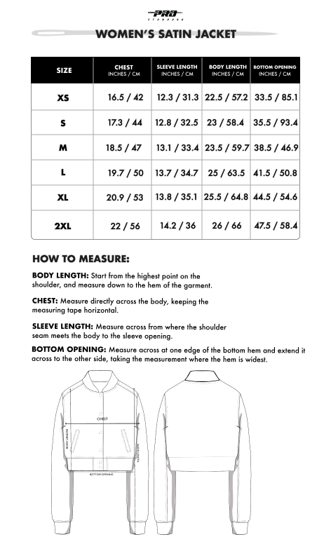 Guide des tailles