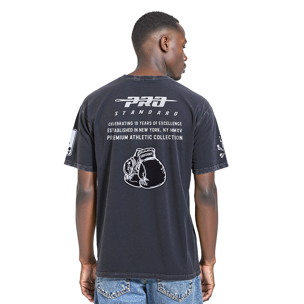 PRO STANDARD JERSEY DE COTON À ÉPAULES TOMBANTES 10E ANNIVERSAIRE « NEVER BET AGAINST » POUR HOMME (NOIR)