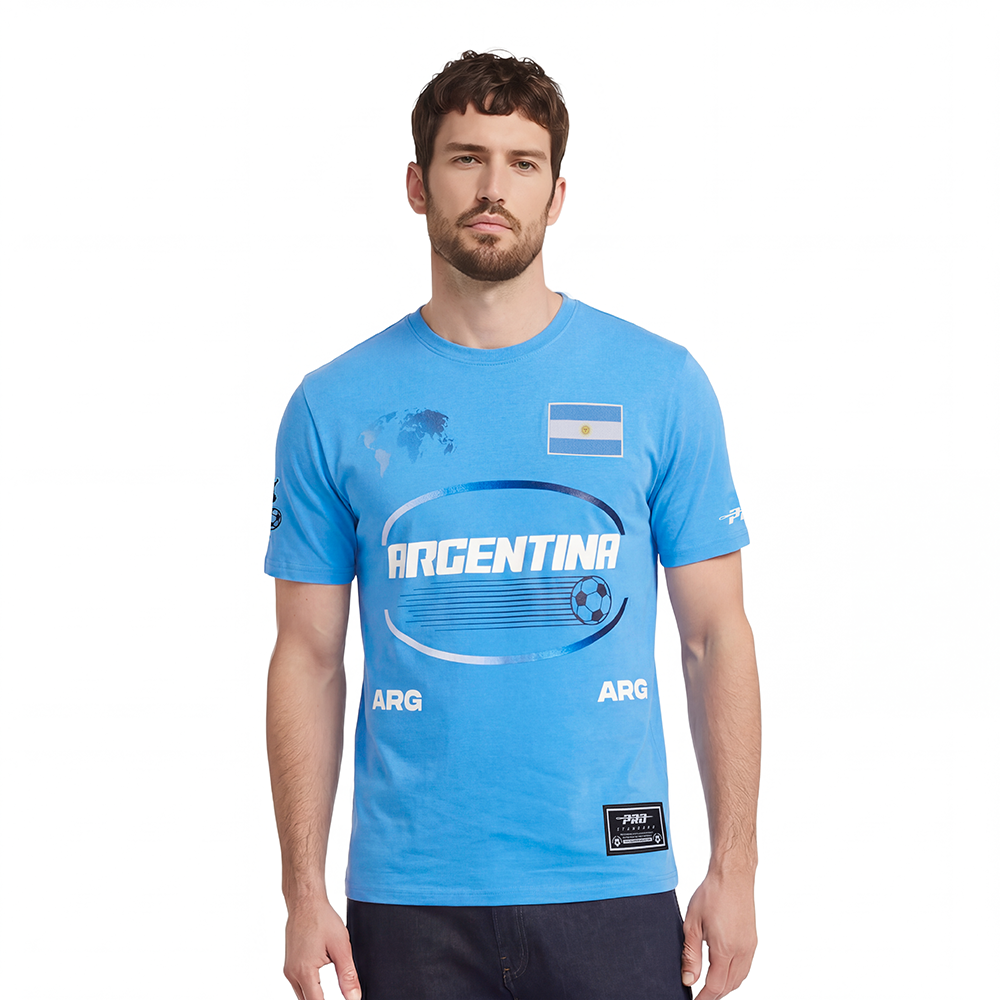 PRO STANDARD MEN'S S/S TEE (UNIVERSITY BLUE)