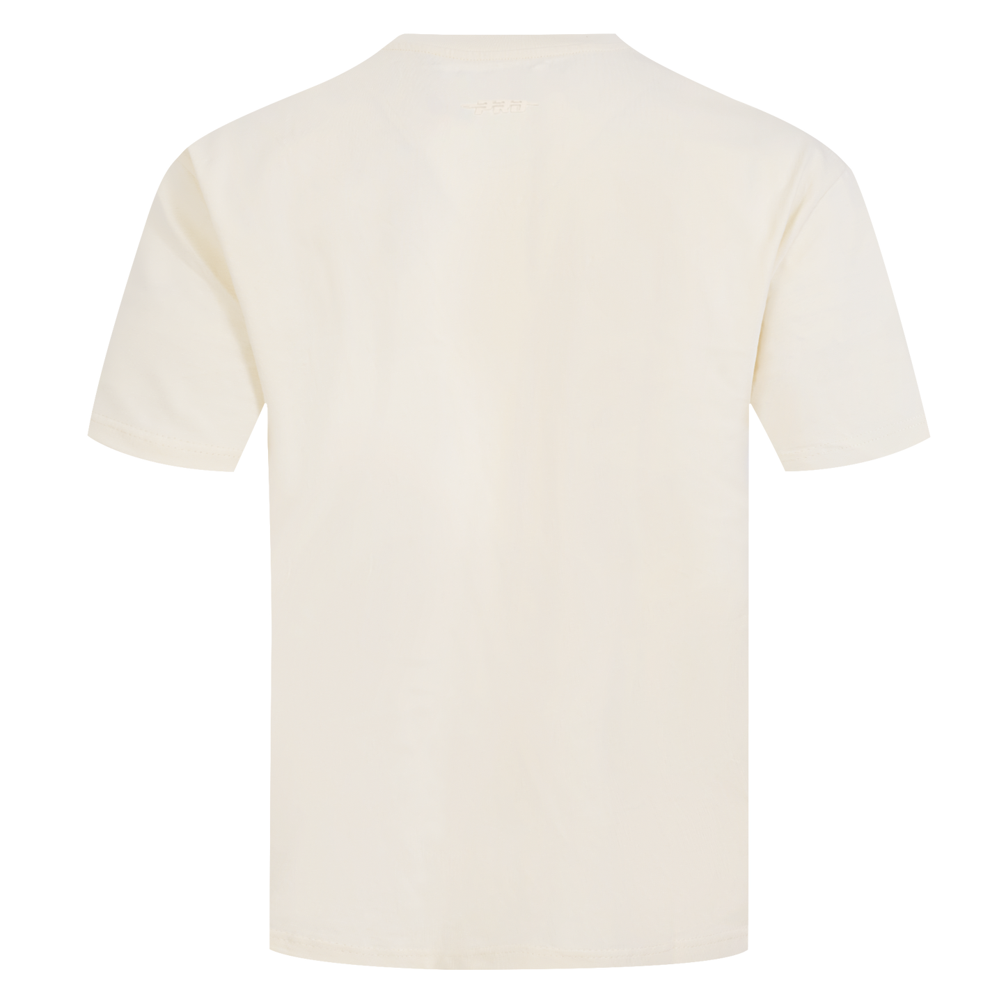 PRO STANDARD CLASSIC CHENILLE WHT LOGO MEN'S CJ DROP SHOULDER TEE (EGGSHELL)