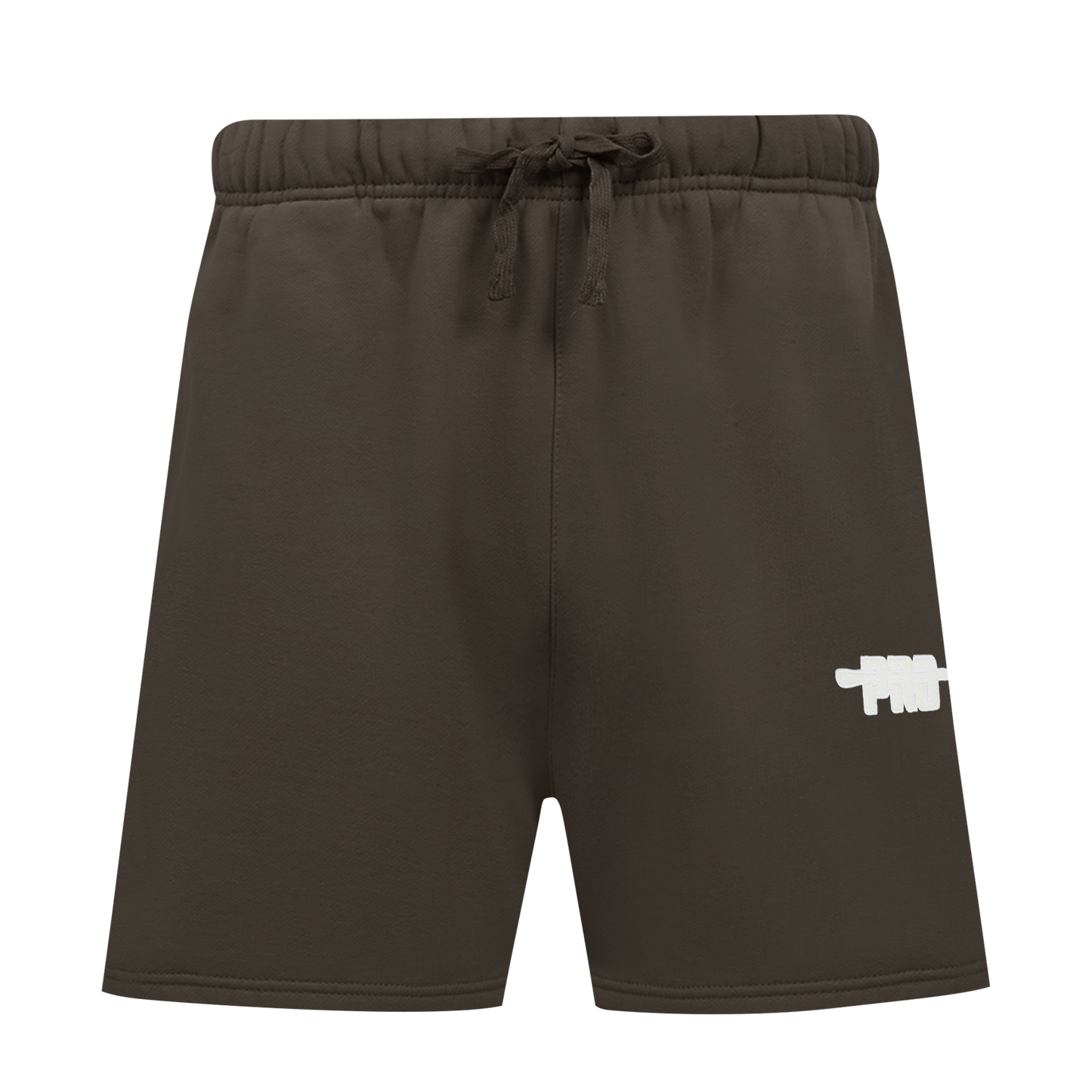 PRO STANDARD CLASSIC CHENILLE WHT LOGO MEN'S FLC SHORT (DARK TAUPE)
