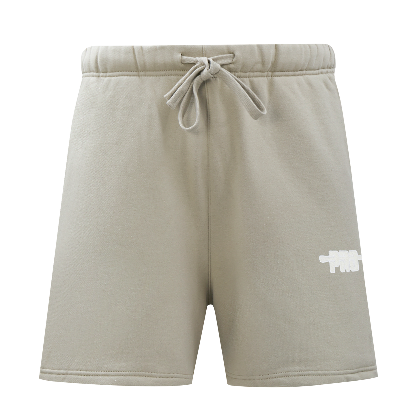 PRO STANDARD CLASSIC CHENILLE WHT LOGO MEN'S FLC SHORT (TAUPE)