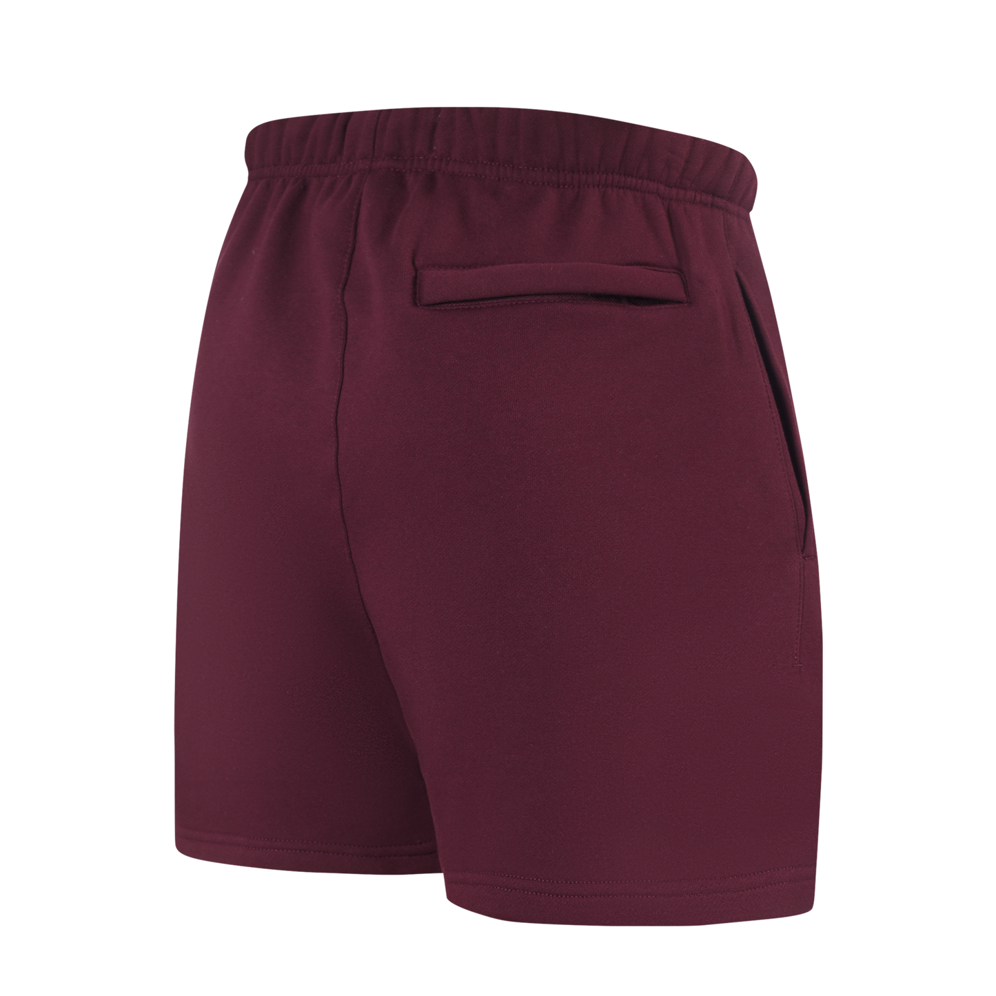 PRO STANDARD CLASSIC CHENILLE WHT LOGO MEN'S FLC SHORT (WINE)