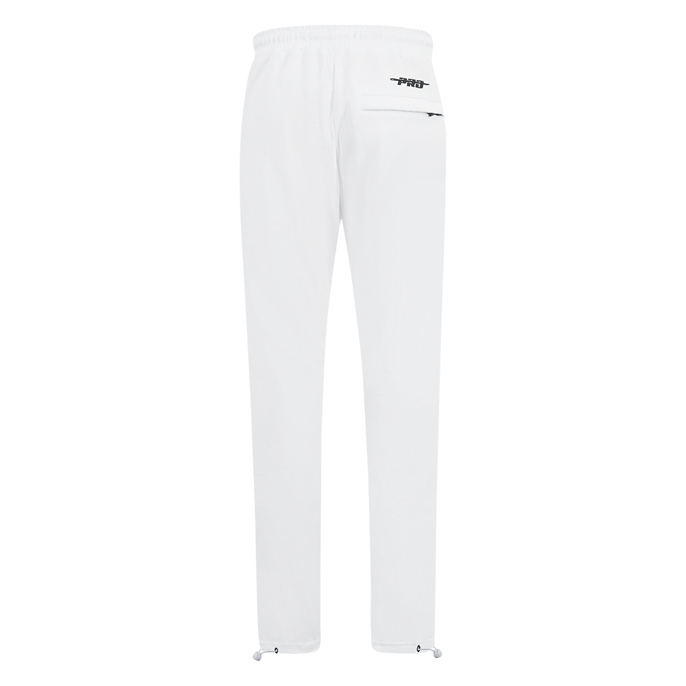 PRO STANDARD CLASSIC MEN'S DBL KNIT TRACK PANT (WHITE)