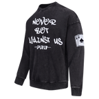PRO STANDARD MEN'S CREWNECK SWEATSHIRT (BLACK)