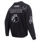 PRO STANDARD MEN'S CREWNECK SWEATSHIRT (BLACK)
