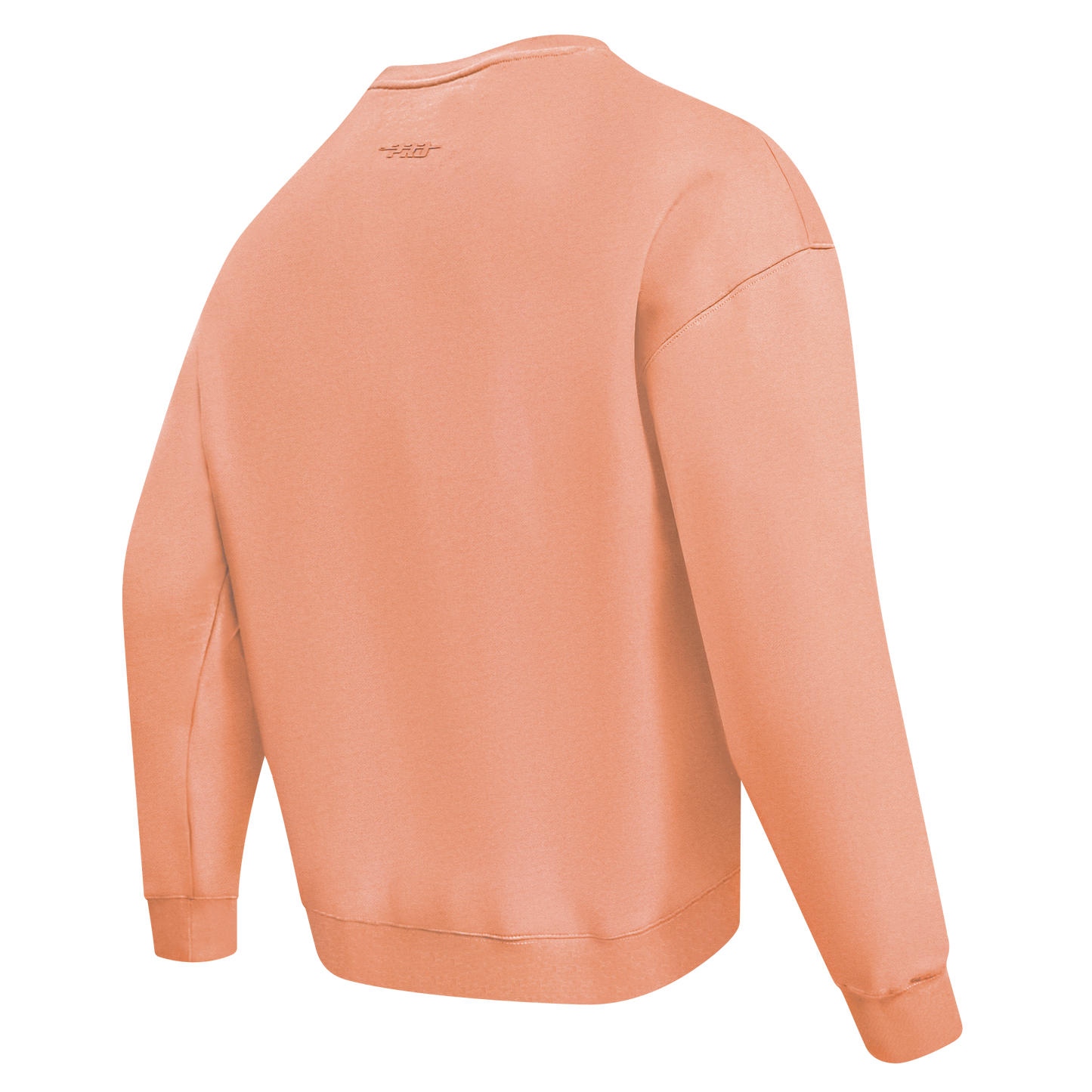 PRO STANDARD CLASSIC CHENILLE WHT LOGO MEN'S DROP SHOULDER FLC CREWNECK (GUAVA)