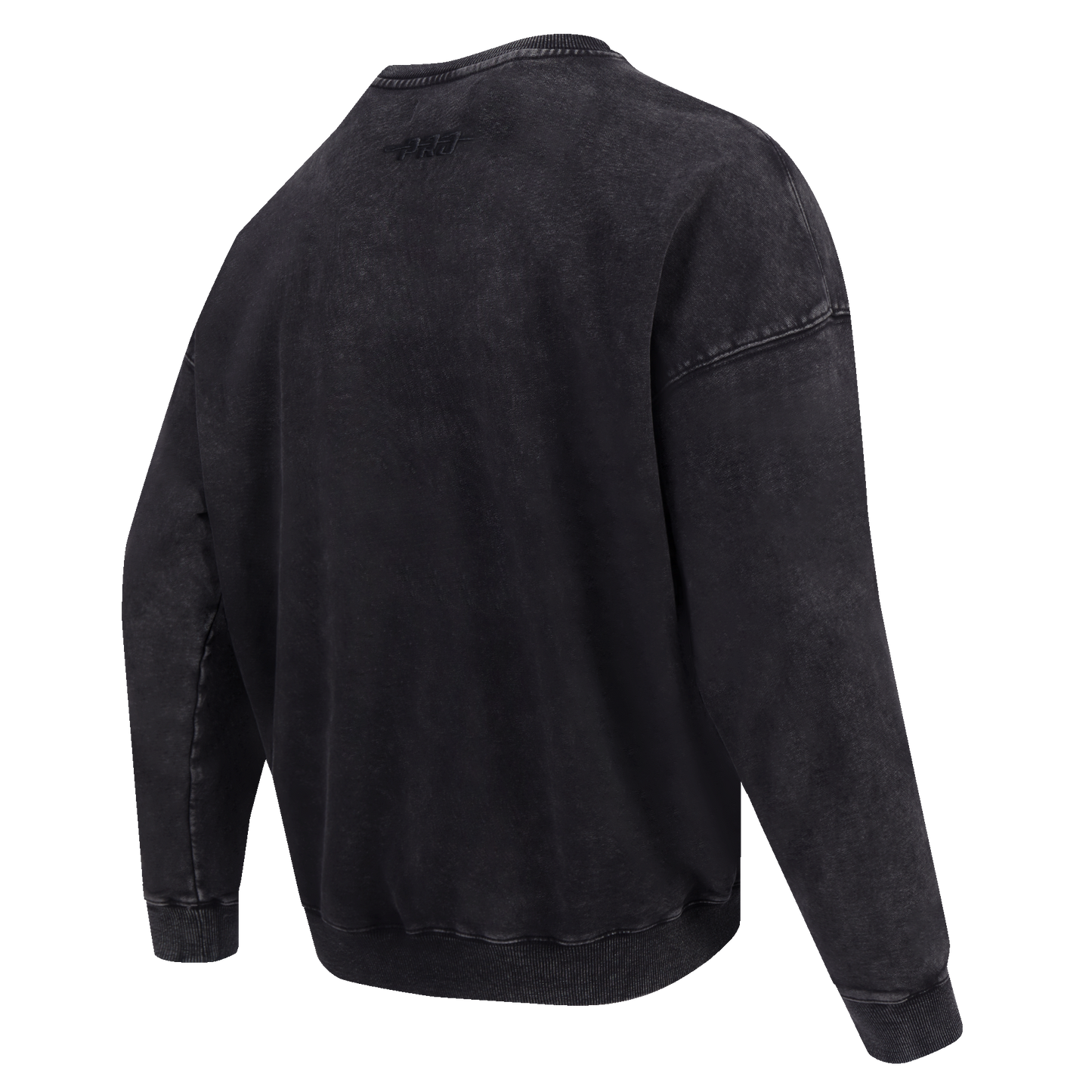 PRO STANDARD WASHED CLASSIC MEN'S ENZYME WASH DS FT CREWNECK 2.0 (WASHED BLACK)