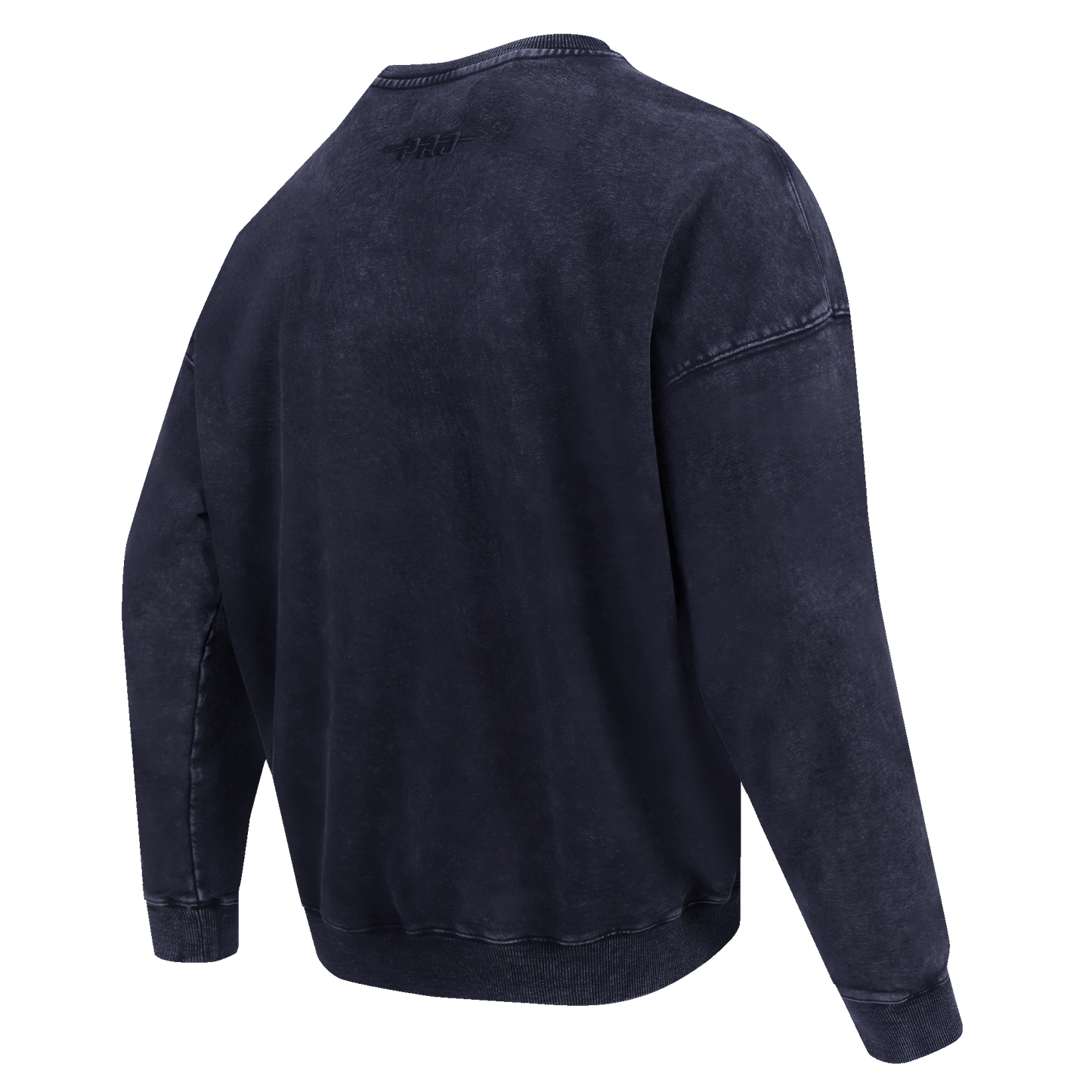 PRO STANDARD WASHED CLASSIC MEN'S ENZYME WASH DS FT CREWNECK 2.0 (WHITEE/MIDNIGHT NAVY)