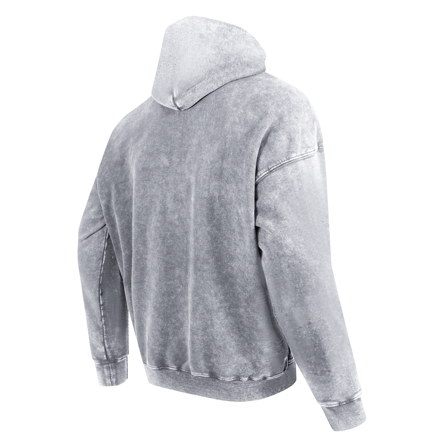 PRO STANDARD WASHED CLASSIC MEN'S ENZYME WASH DS FT PO HOODIE 2.0 (WASHED GREY)
