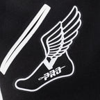 PRO STANDARD MEN'S VARSITY JACKET (BLACK/WHITE)