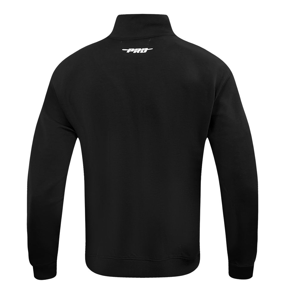 PRO STANDARD CLASSIC MEN'S DBL KNIT TRACK JACKET (BLACK)