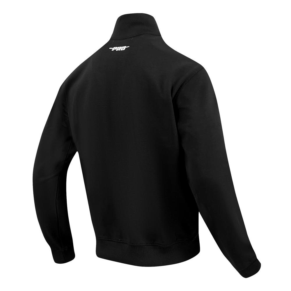 PRO STANDARD CLASSIC MEN'S DBL KNIT TRACK JACKET (BLACK)