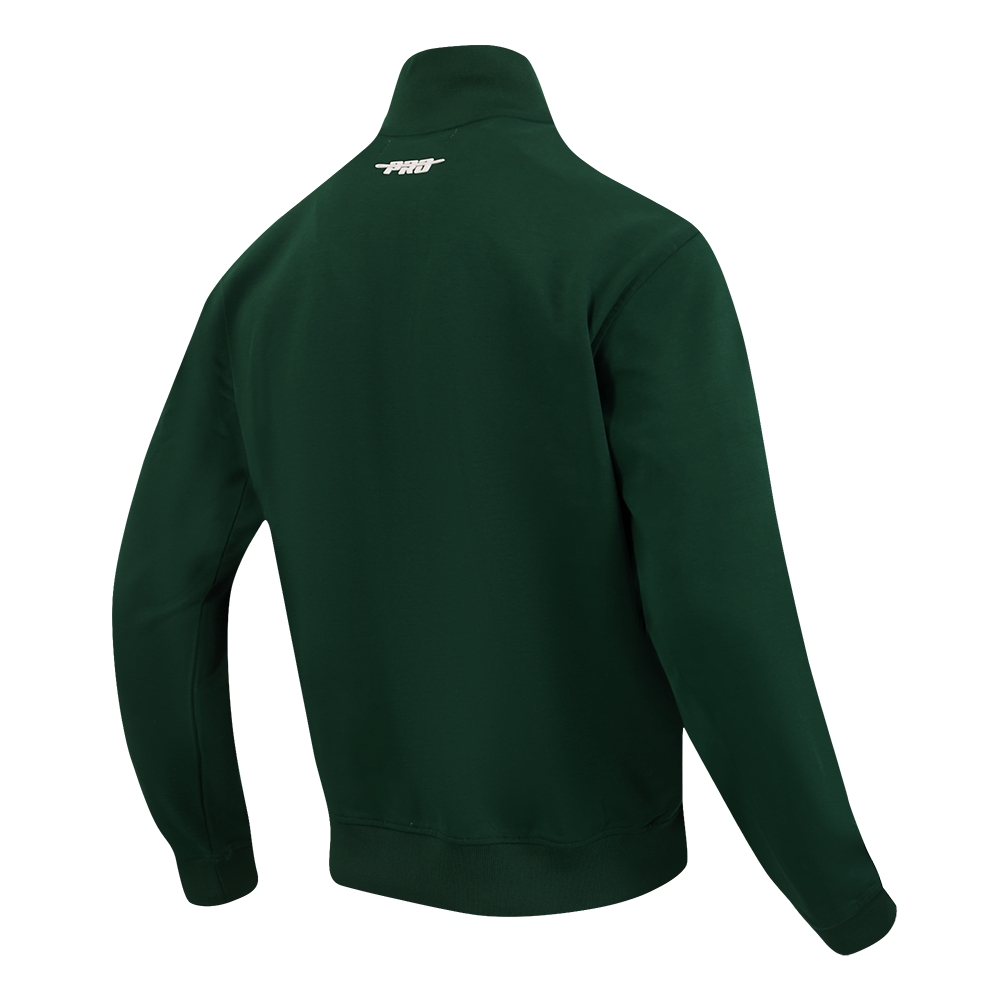 PRO STANDARD CLASSIC MEN'S DBL KNIT TRACK JACKET (FOREST GREEN)