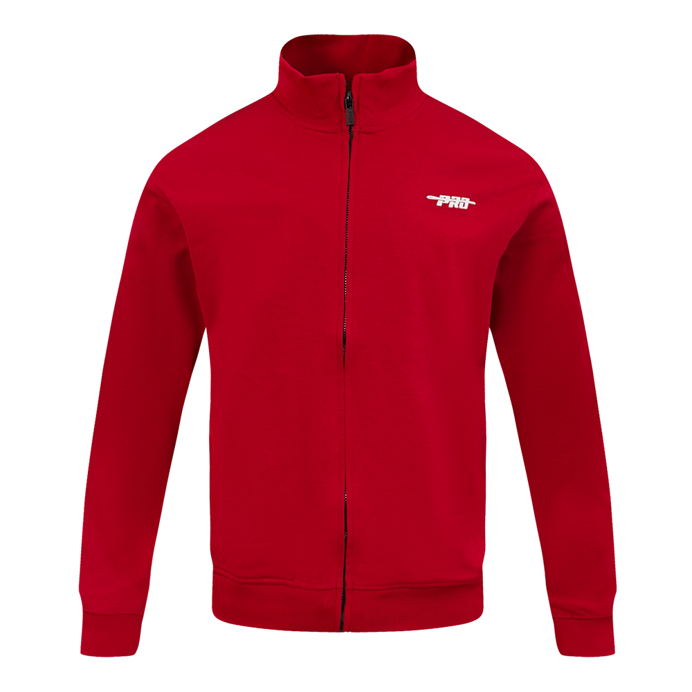 PRO STANDARD CLASSIC MEN'S DBL KNIT TRACK JACKET (RED)