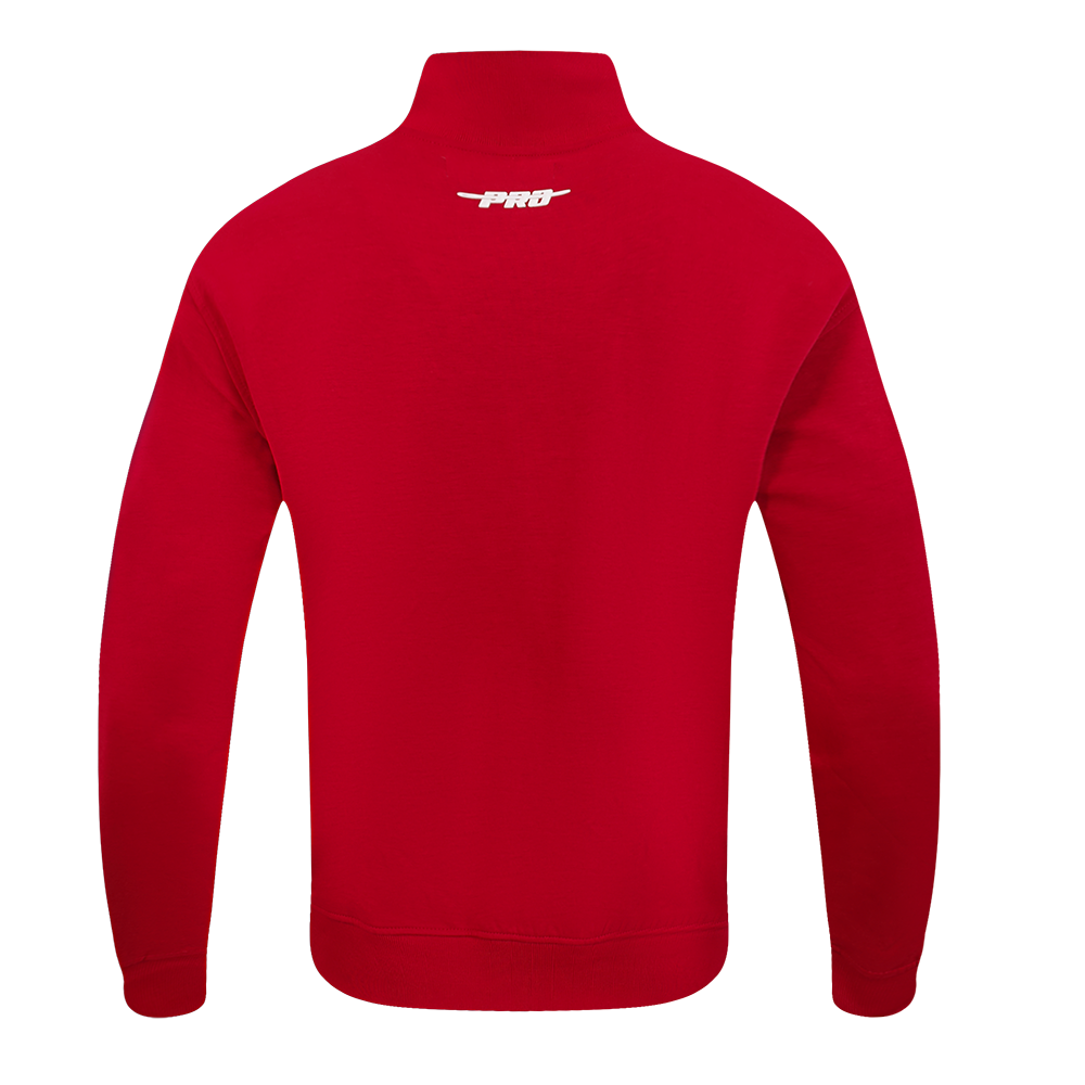 PRO STANDARD CLASSIC MEN'S DBL KNIT TRACK JACKET (RED)