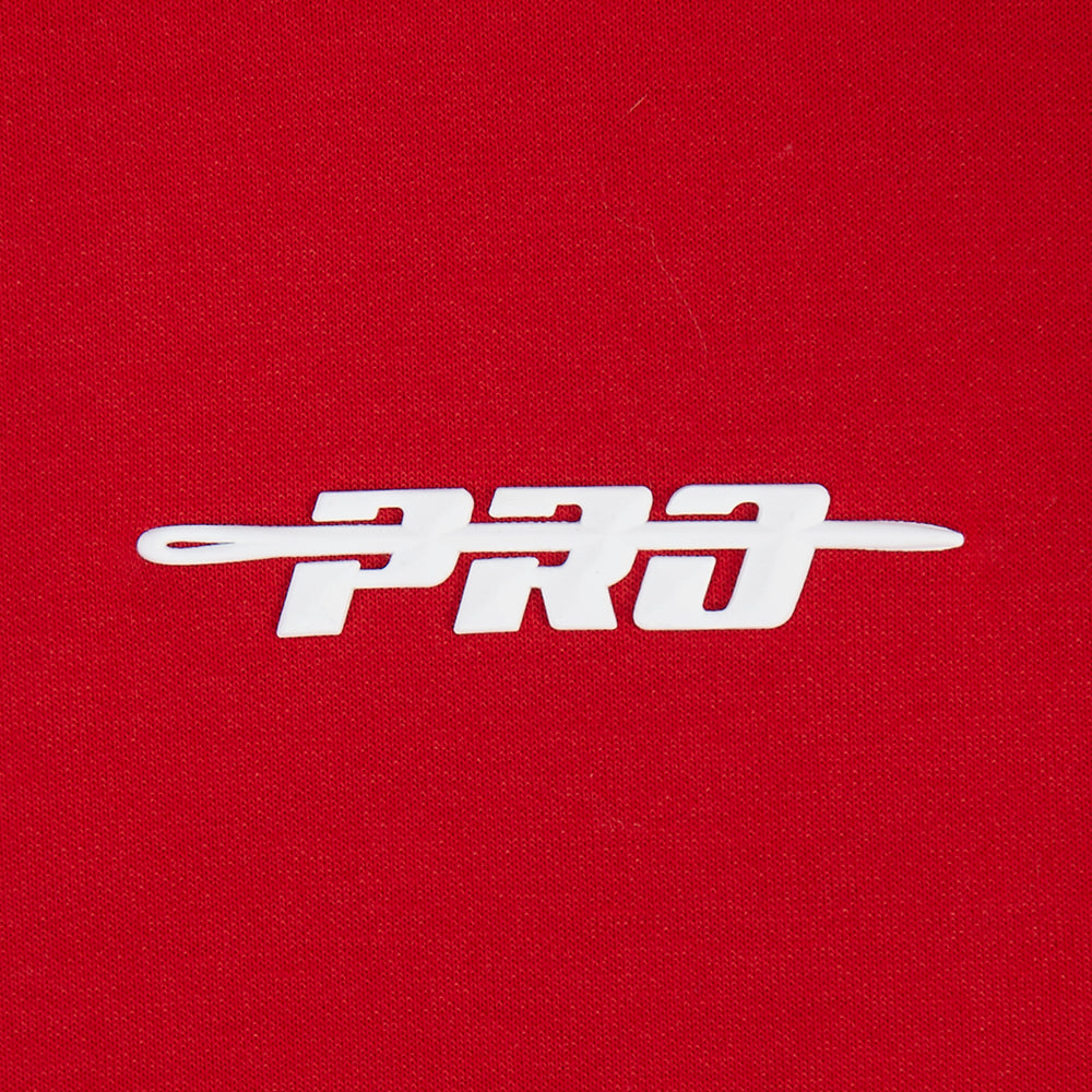 PRO STANDARD CLASSIC MEN'S DBL KNIT TRACK JACKET (RED)