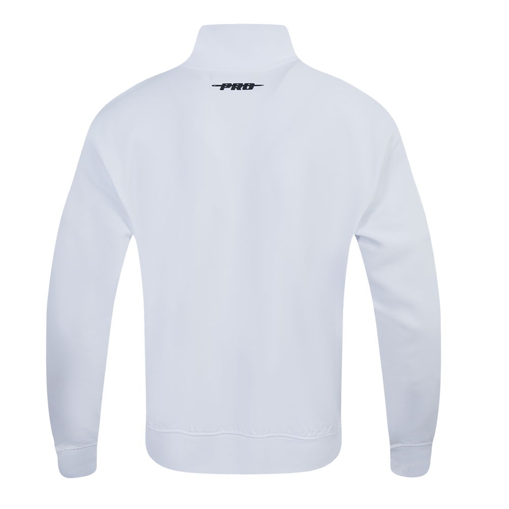 PRO STANDARD CLASSIC MEN'S DBL KNIT TRACK JACKET (WHITE)