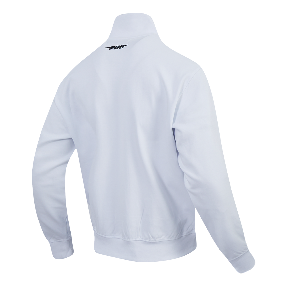 PRO STANDARD CLASSIC MEN'S DBL KNIT TRACK JACKET (WHITE)