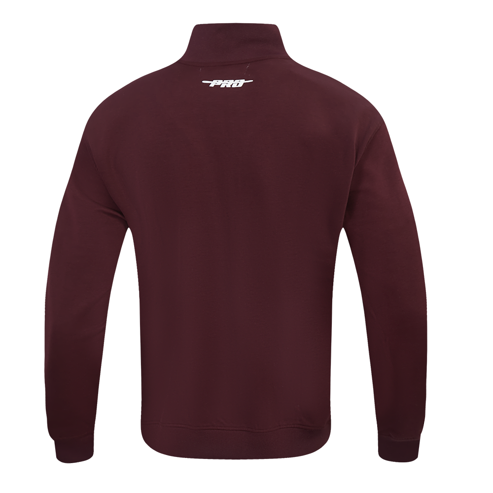 PRO STANDARD CLASSIC MEN'S DBL KNIT TRACK JACKET (WINE)