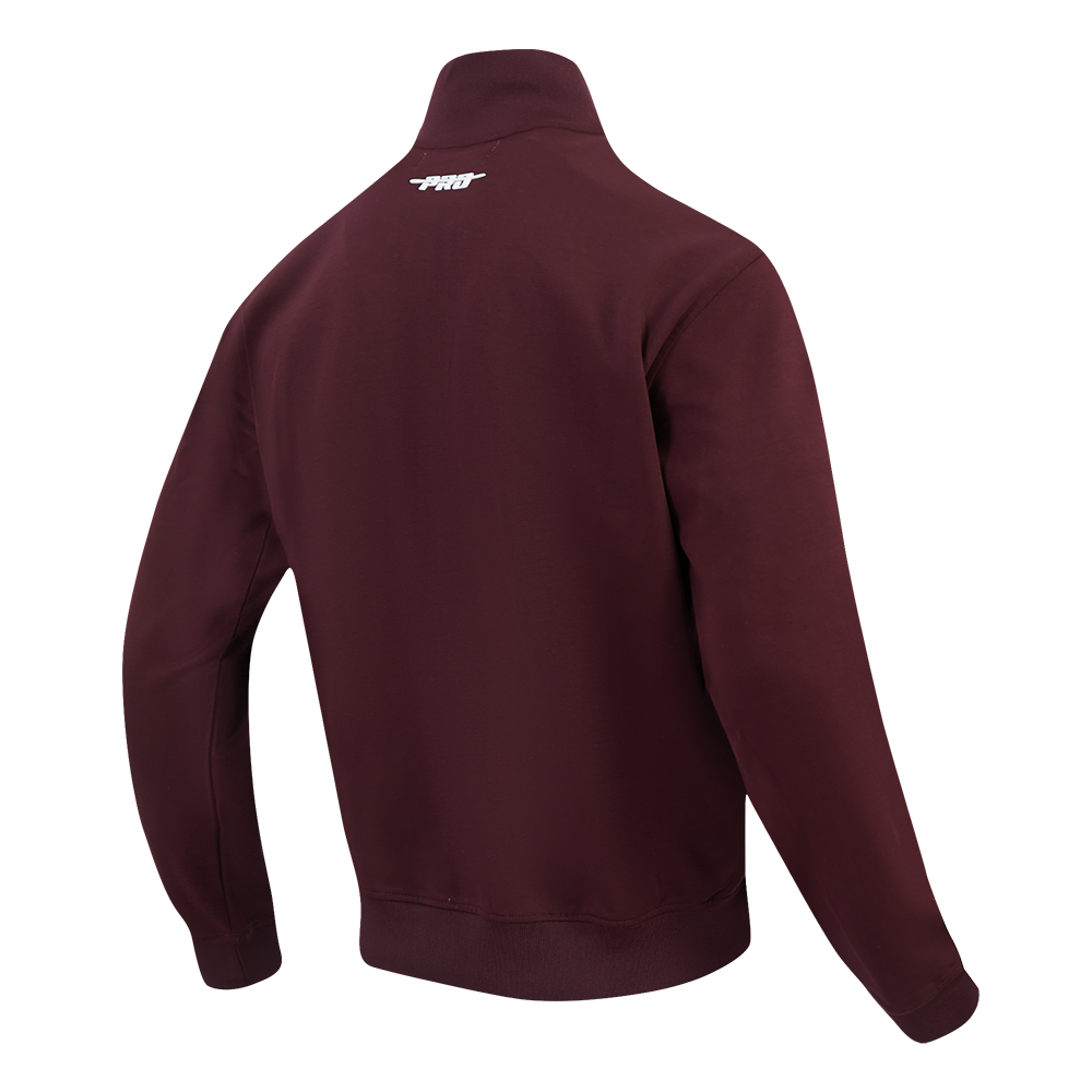 PRO STANDARD CLASSIC MEN'S DBL KNIT TRACK JACKET (WINE)