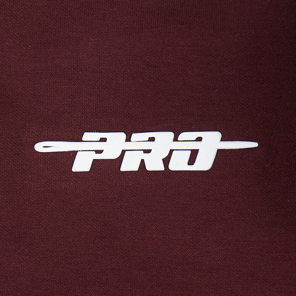 PRO STANDARD CLASSIC MEN'S DBL KNIT TRACK JACKET (WINE)