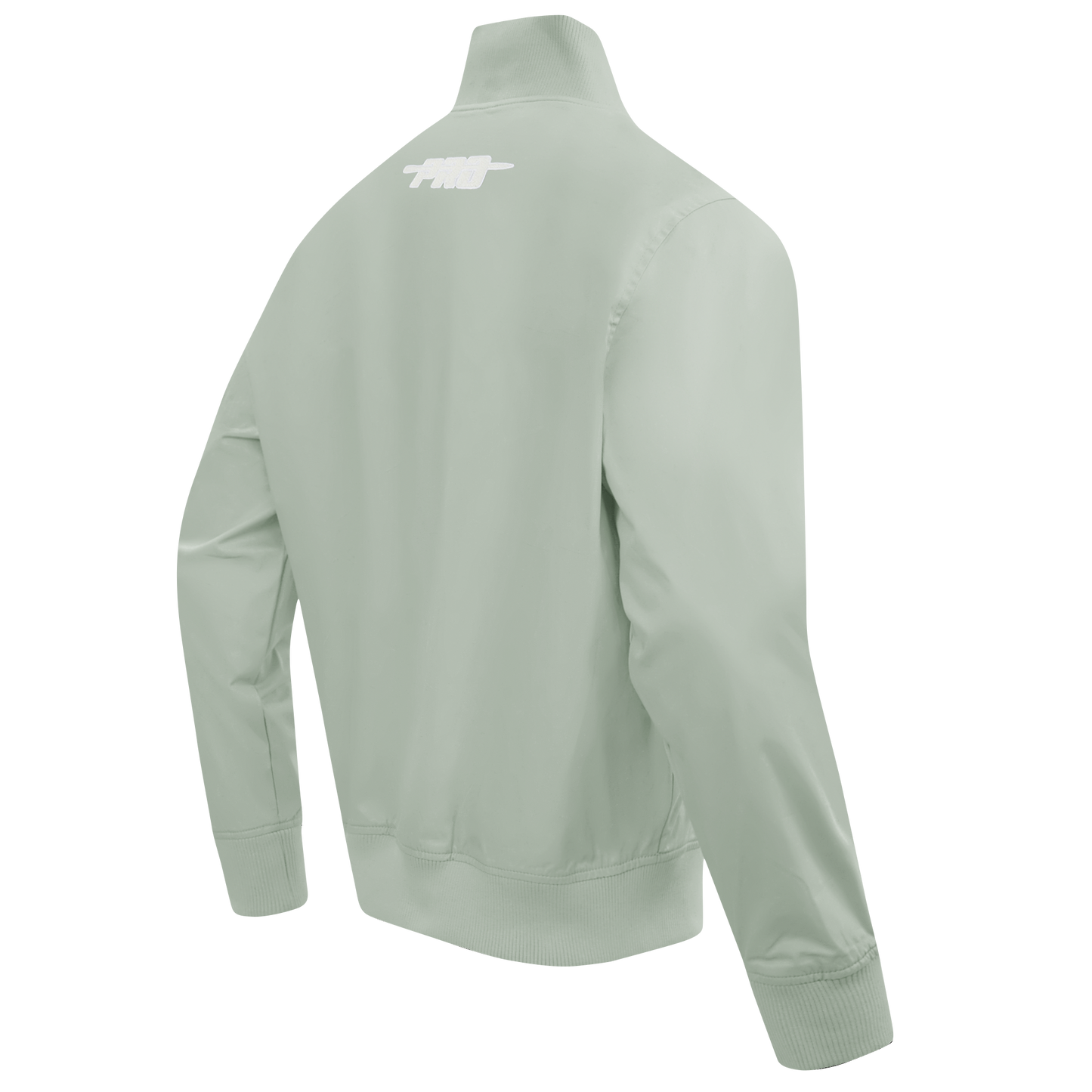 PRO STANDARD CLASSIC CHENILLE WHT LOGO MEN'S TWILL JACKET (MOSS)