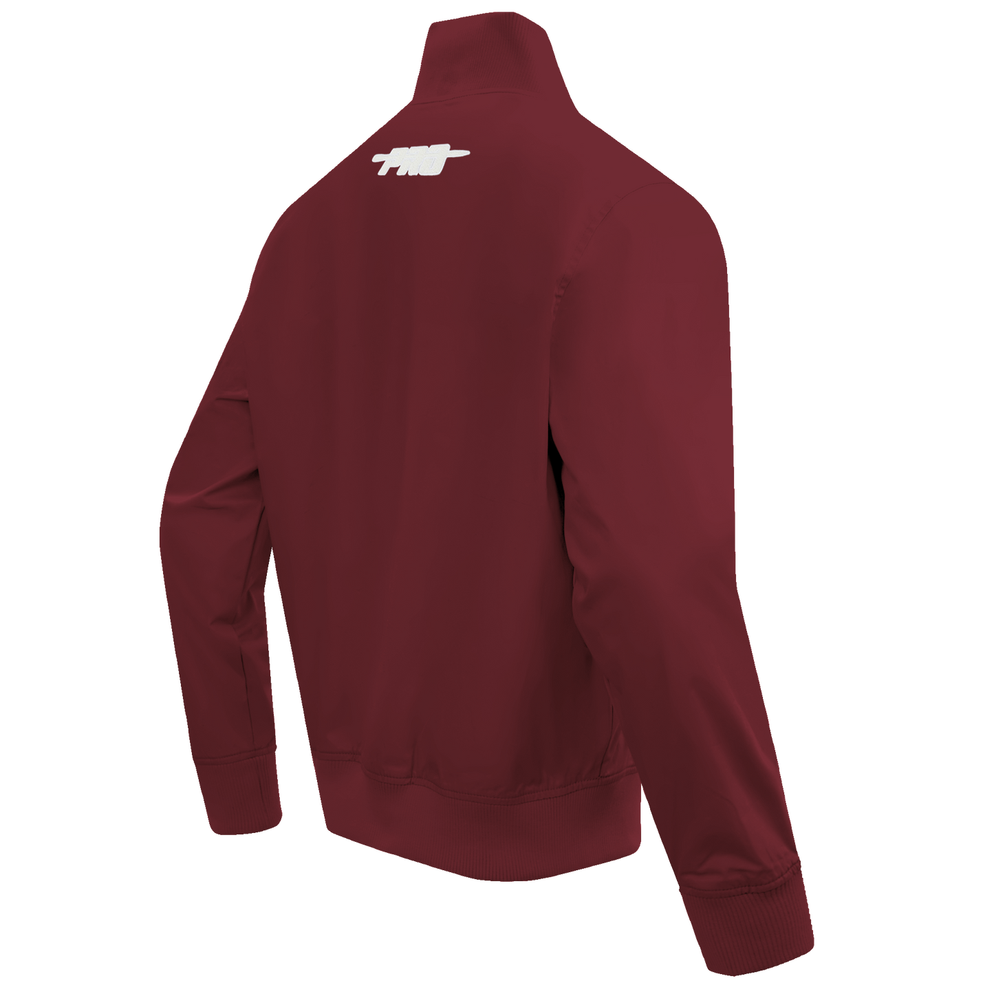 PRO STANDARD CLASSIC CHENILLE WHT LOGO MEN'S TWILL JACKET (WINE)