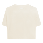 PRO STANDARD CLASSIC CHENILLE WHT LOGO WOMEN'S SJ BOXY TEE (EGGSHELL)