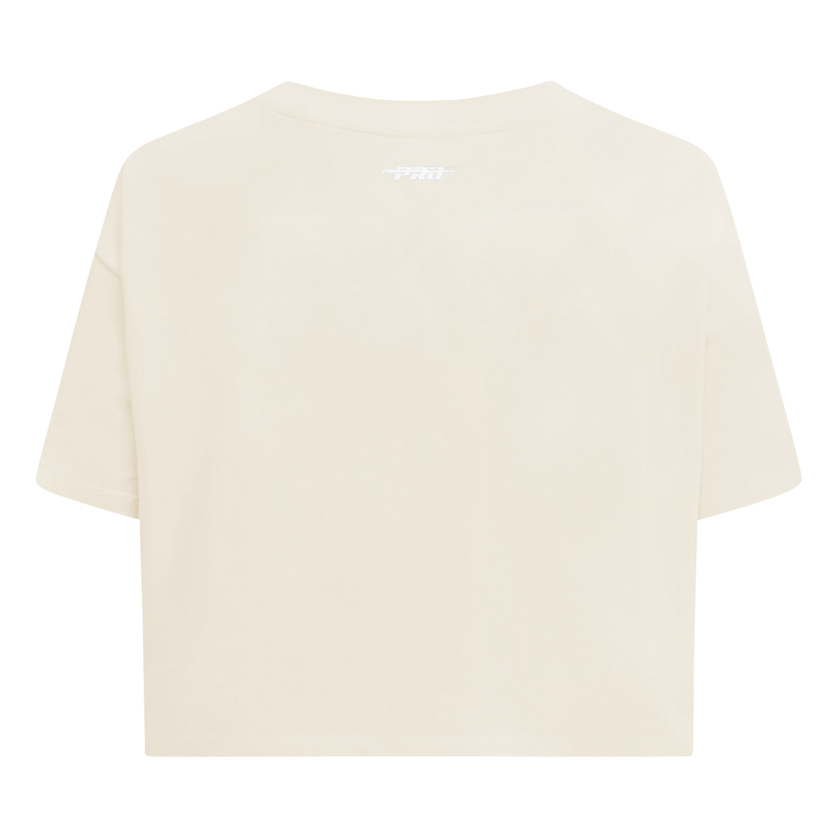PRO STANDARD CLASSIC CHENILLE WHT LOGO WOMEN'S SJ BOXY TEE (EGGSHELL)