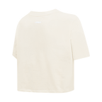 PRO STANDARD CLASSIC CHENILLE WHT LOGO WOMEN'S SJ BOXY TEE (EGGSHELL)