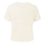 PRO STANDARD CLASSIC CHENILLE WHT LOGO WOMEN'S BABY DOLL TEE (EGGSHELL)
