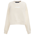 PRO STANDARD CLASSIC CHENILLE WHT LOGO WOMEN'S FLC CREWNECK (EGGSHELL)