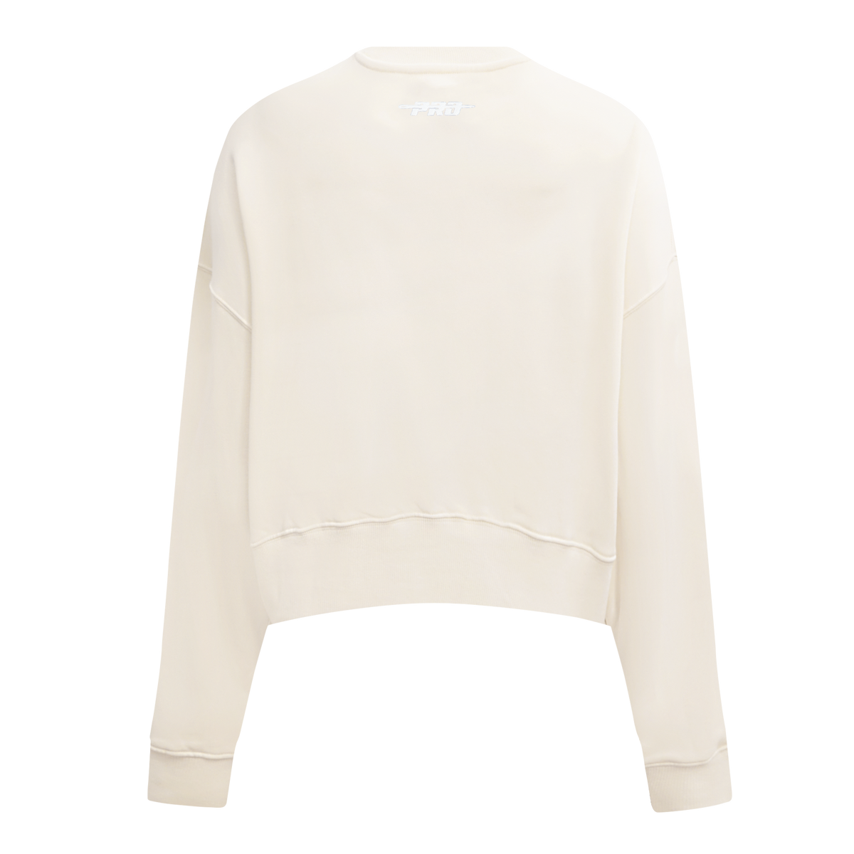 PRO STANDARD CLASSIC CHENILLE WHT LOGO WOMEN'S FLC CREWNECK (EGGSHELL)