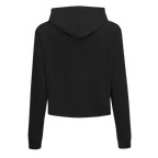PRO STANDARD CLASSIC CHENILLE CHANDAIL À CAPUCHON COURT EN MOLLETON À LOGO BLANC POUR FEMME (NOIR)