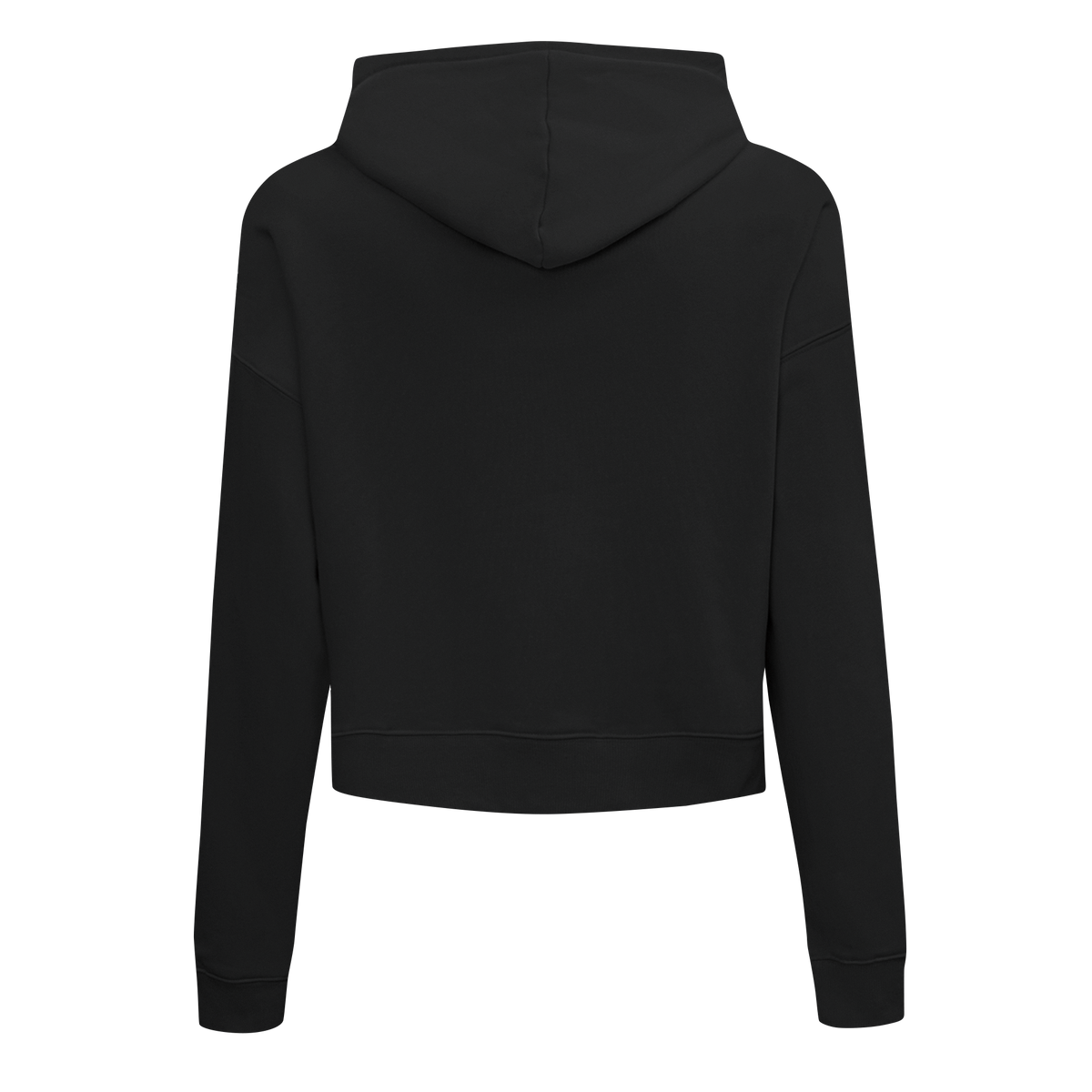 PRO STANDARD CLASSIC CHENILLE CHANDAIL À CAPUCHON COURT EN MOLLETON À LOGO BLANC POUR FEMME (NOIR)