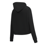 PRO STANDARD CLASSIC CHENILLE CHANDAIL À CAPUCHON COURT EN MOLLETON À LOGO BLANC POUR FEMME (NOIR)