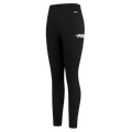 PRO STANDARD CLASSIC CHENILLE LEGGING EN JERSEY À LOGO BLANC POUR FEMME (NOIR)