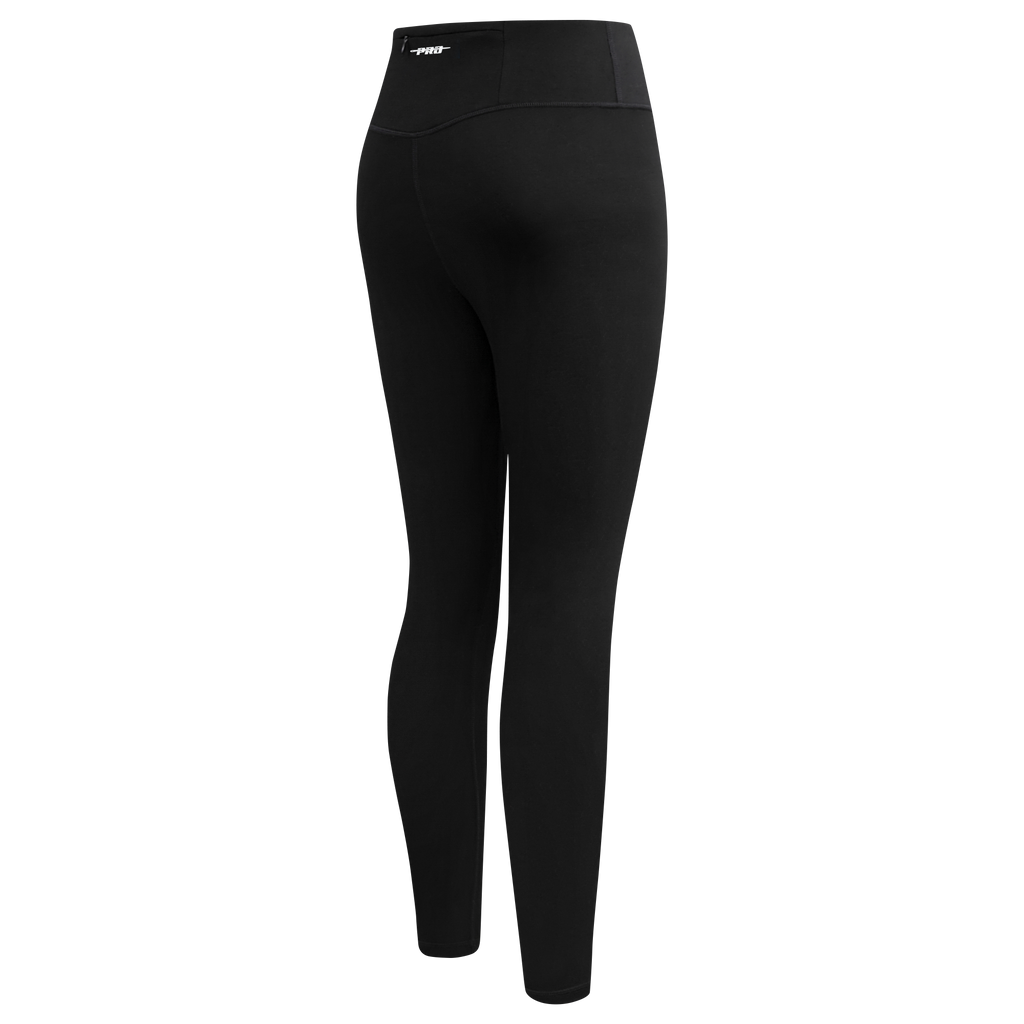 PRO STANDARD CLASSIC CHENILLE LEGGING EN JERSEY À LOGO BLANC POUR FEMME (NOIR)
