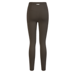 PRO STANDARD CLASSIC CHENILLE LEGGING EN JERSEY À LOGO BLANC POUR FEMME (TAUPE FONCÉ)