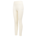 PRO STANDARD CLASSIC CHENILLE LEGGING EN JERSEY À LOGO BLANC POUR FEMME (COQUILLE D'ŒUF)
