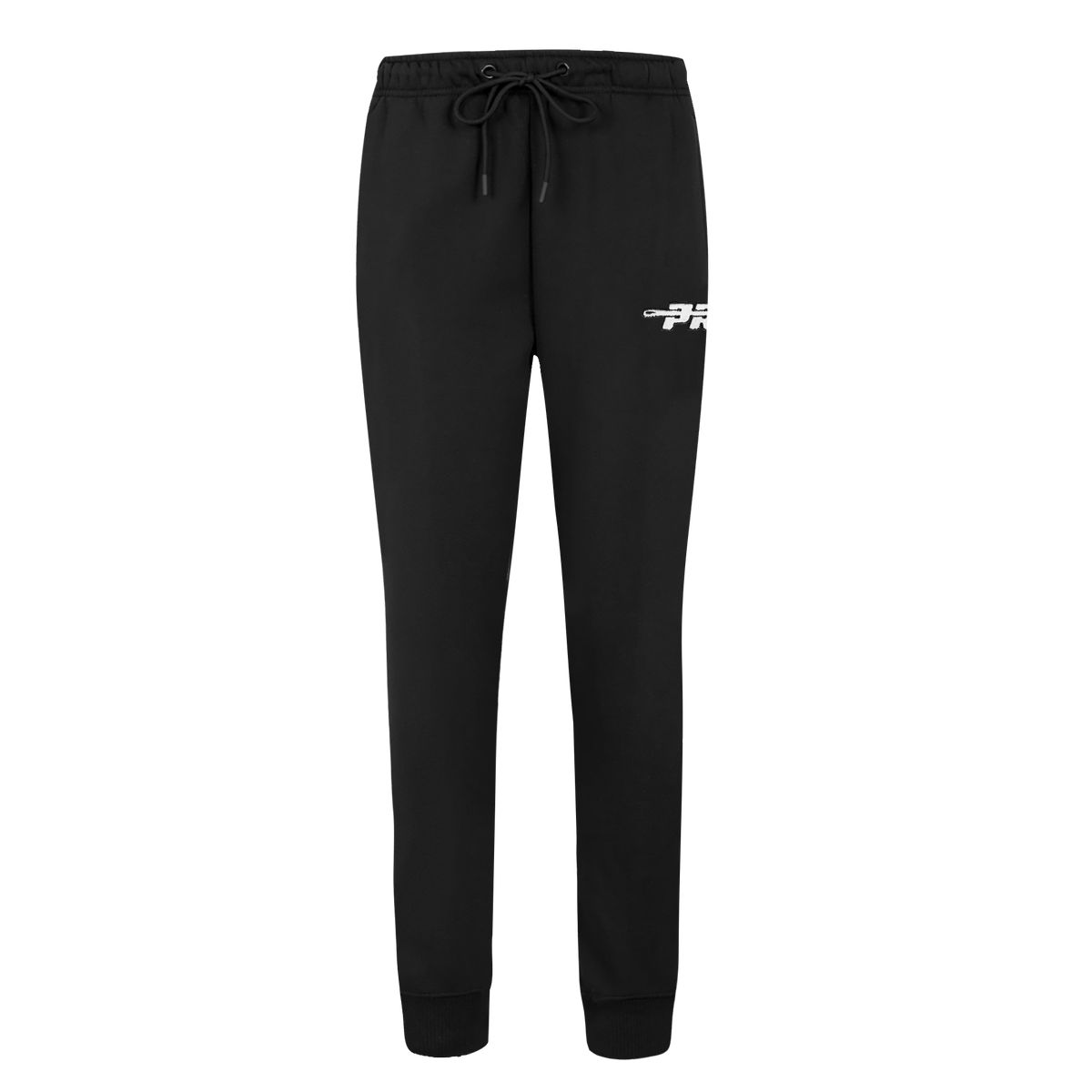 PRO STANDARD CLASSIC CHENILLE PANTALON OUATÉ EN MOLLETON À LOGO BLANC POUR FEMME (NOIR)
