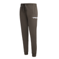 PRO STANDARD CLASSIC CHENILLE WHT LOGO WOMEN'S FLC SWEATPANT (DARK TAUPE)