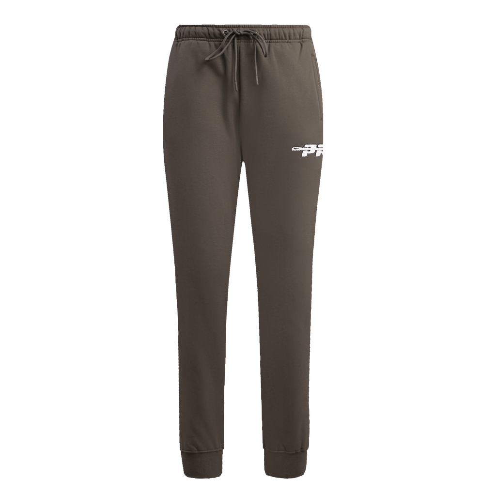 PRO STANDARD CLASSIC CHENILLE WHT LOGO WOMEN'S FLC SWEATPANT (DARK TAUPE)