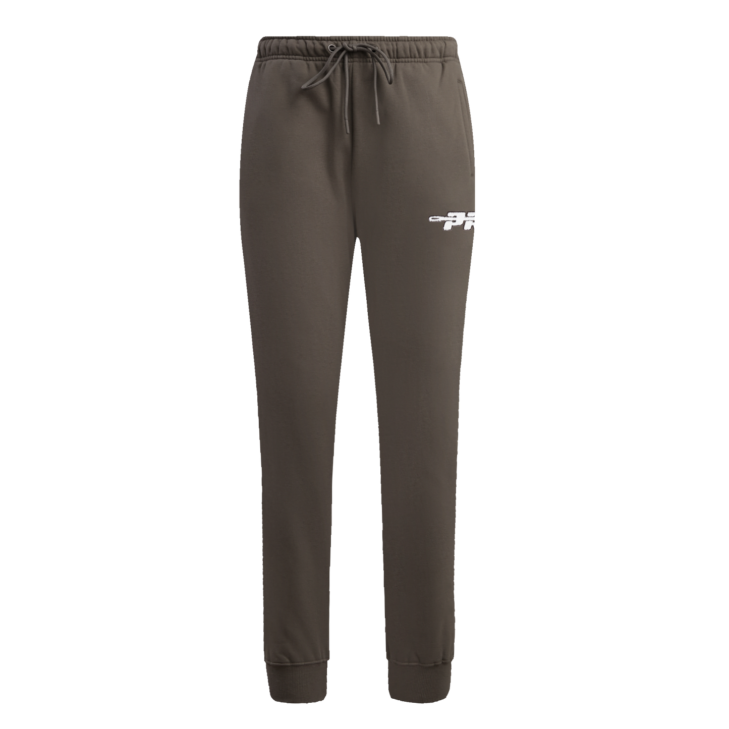 PRO STANDARD CLASSIC CHENILLE WHT LOGO WOMEN'S FLC SWEATPANT (DARK TAUPE)