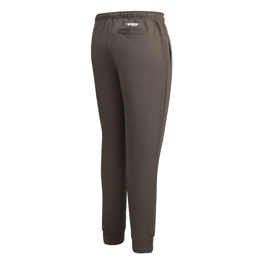 PRO STANDARD CLASSIC CHENILLE WHT LOGO WOMEN'S FLC SWEATPANT (DARK TAUPE)