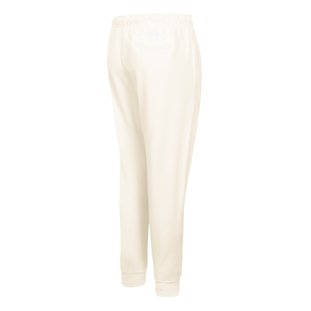 PRO STANDARD CLASSIC CHENILLE PANTALON OUATÉ EN MOLLETON À LOGO BLANC POUR FEMME (COQUILLE D'ŒUF)