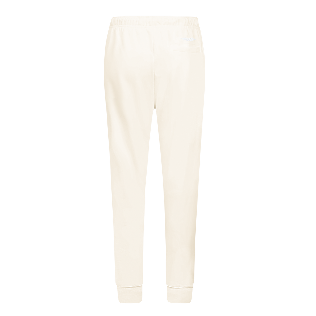 PRO STANDARD CLASSIC CHENILLE PANTALON OUATÉ EN MOLLETON À LOGO BLANC POUR FEMME (COQUILLE D'ŒUF)