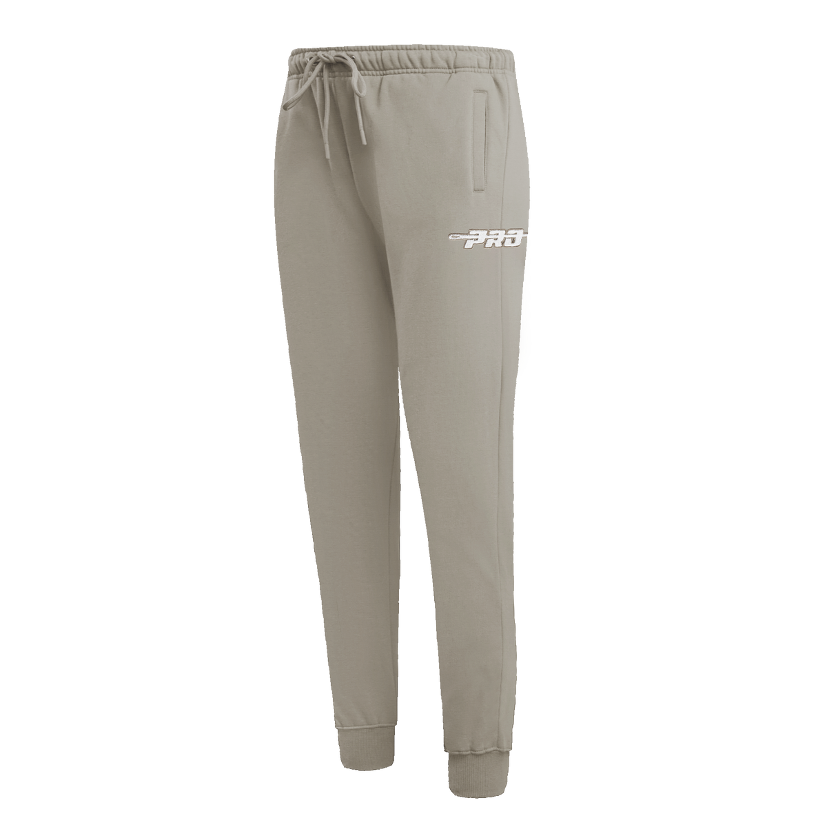 PRO STANDARD CLASSIC CHENILLE PANTALON OUATÉ EN MOLLETON À LOGO BLANC POUR FEMME (TAUPE)